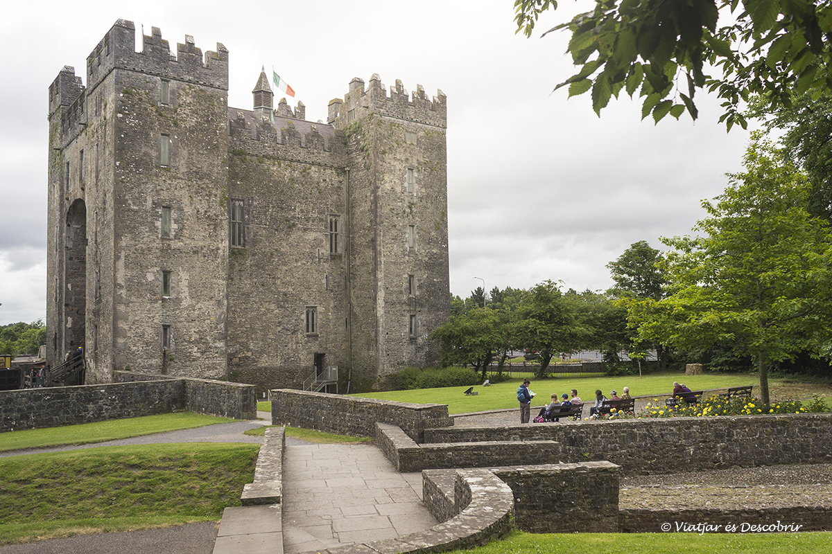 Castell de Bunratty a irlanda