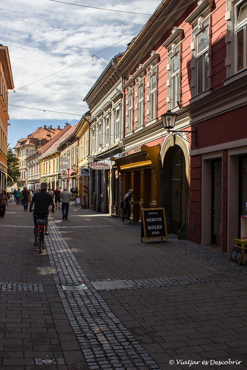 carreró tranquil i cèntric de la ciutat de Maribor