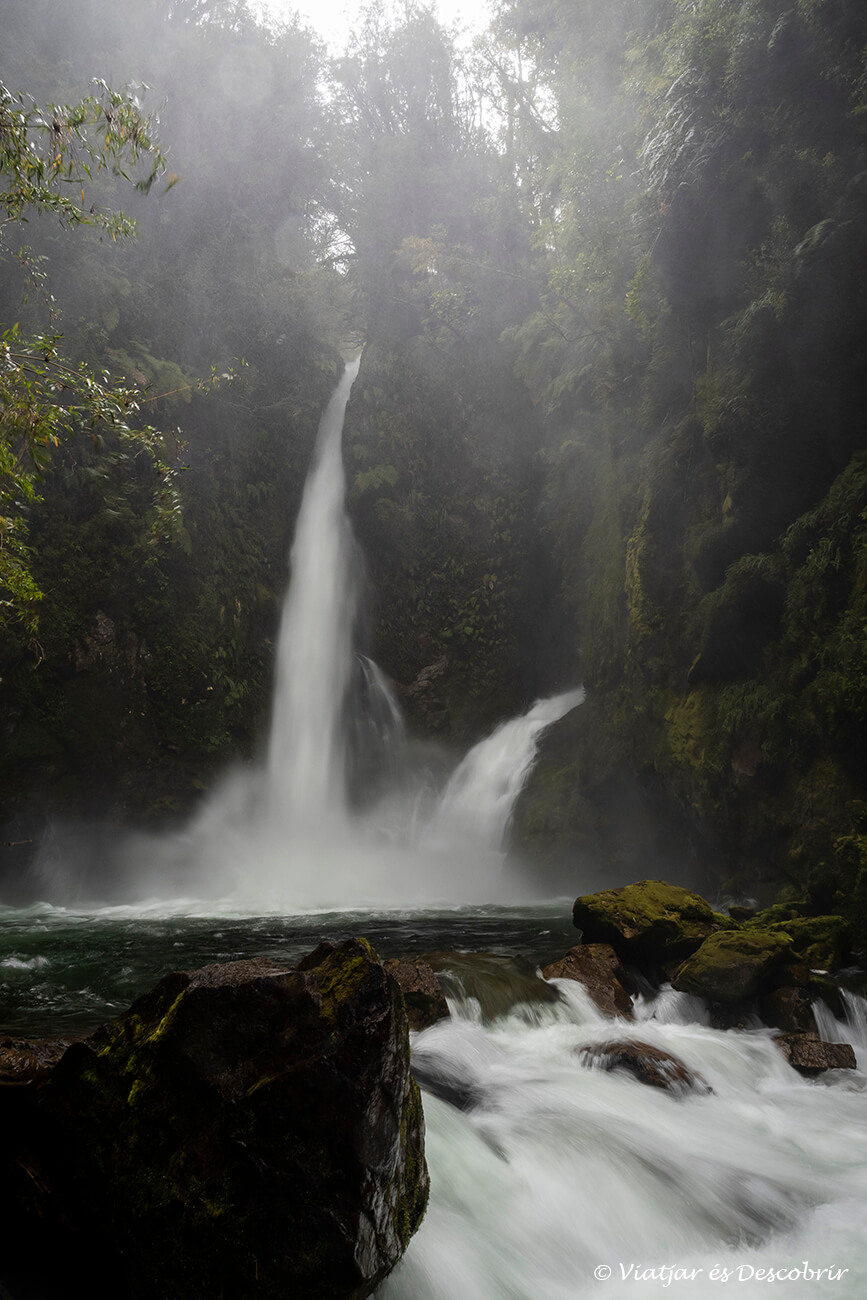 les Cascadas Escondidadas són un dels millors senders del Parc Nacional Pumalín