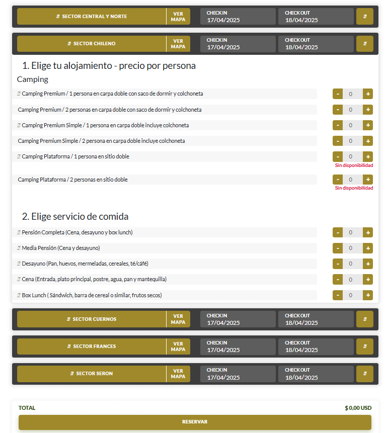 últim pas per completar la confirmació dels càmpings de l'empresa Las Torres
