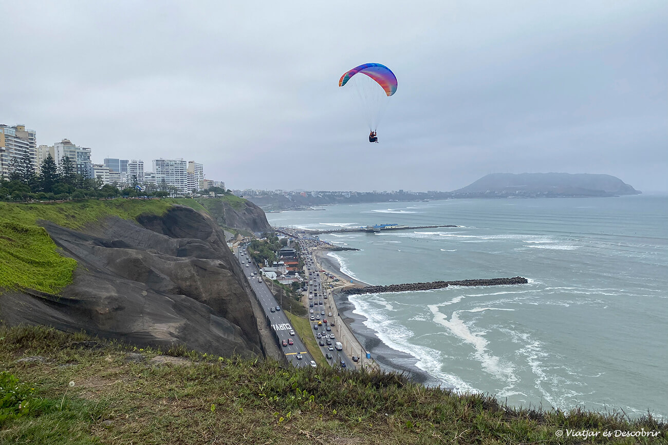 vistes des del miradors del malecon de Miraflores