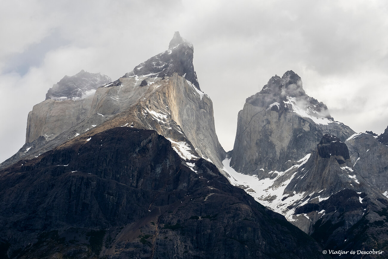 detall dels icònics cuernos del massís