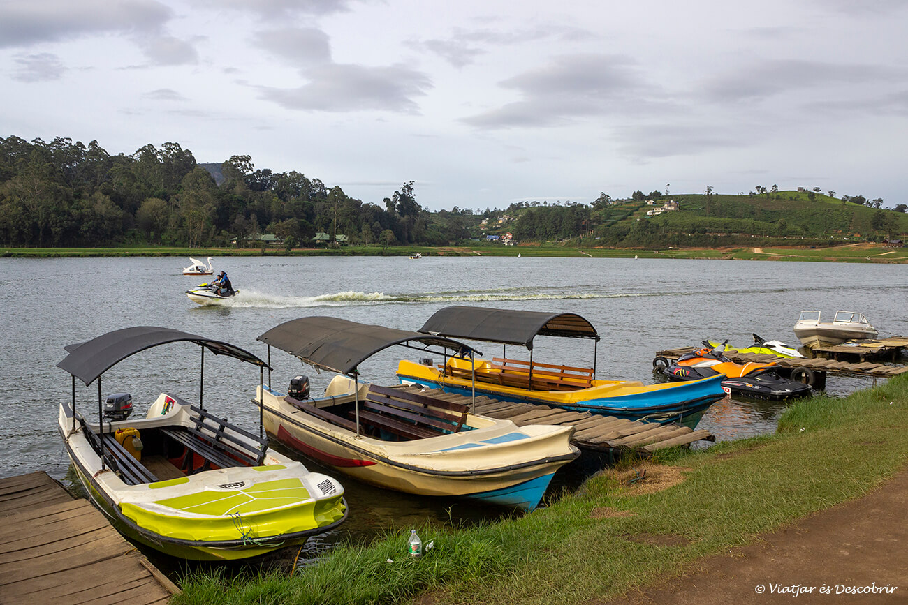 ell llac gregory tot i no ser impressionant és un lloc agradable on passejar i que veure a Nuwara Eliya