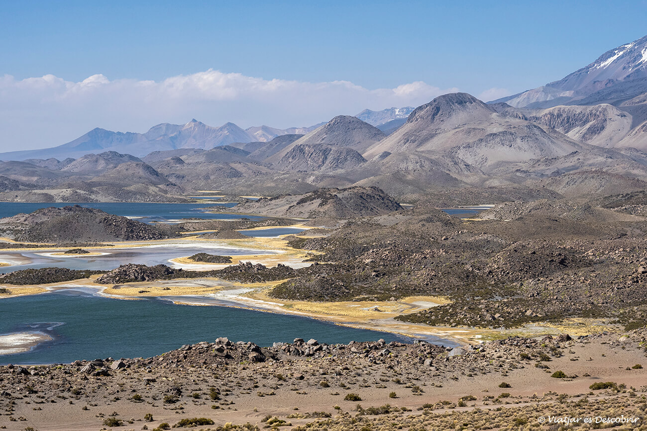 llacuna cotacotani des d'un dels miradors del parc nacional