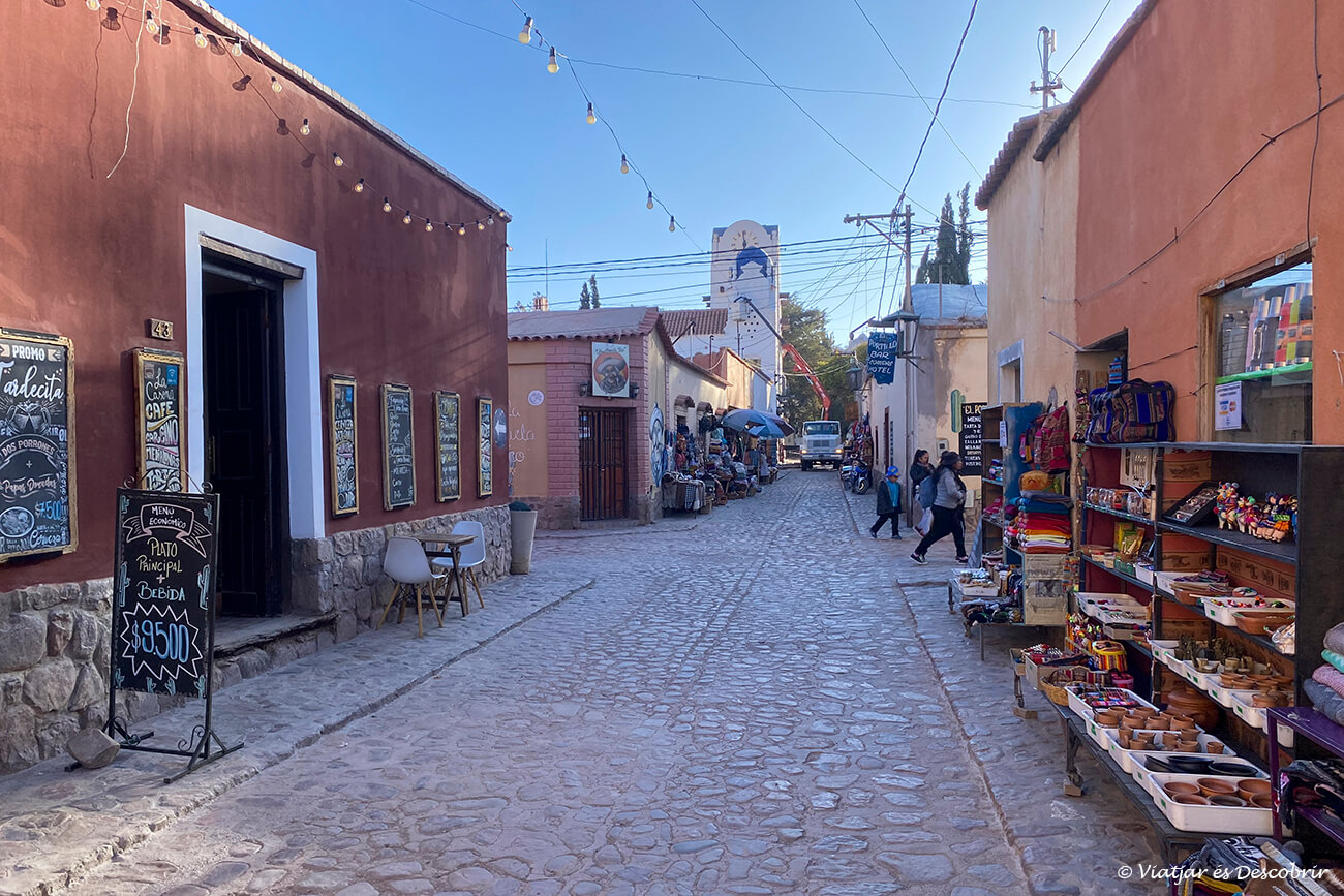 carrers del poble de Humahuaca