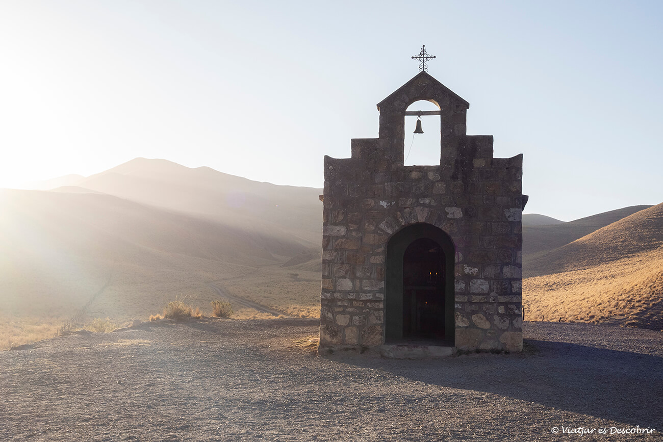 petita ermita a la part alta de la Cuesta del Obispo