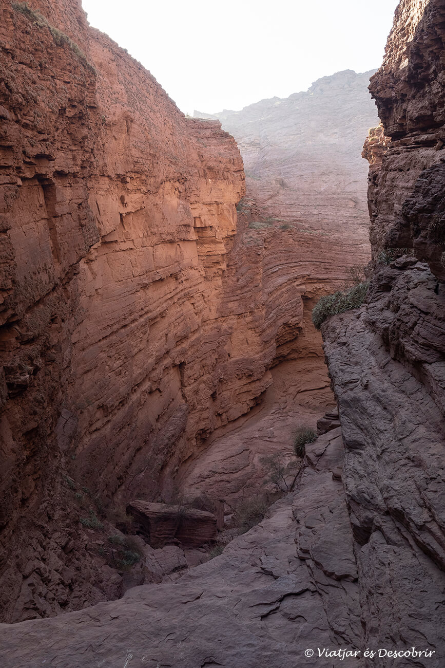 entrada de la Quebrada del Diablo un dels llocs que veure a Salta i Jujuy