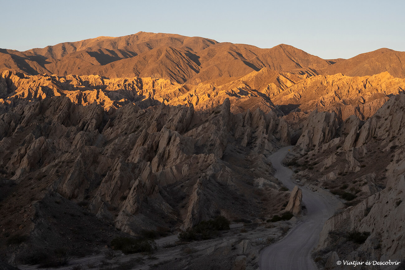 Quebrada de las Flechas a la ruta 40 d'Argentina
