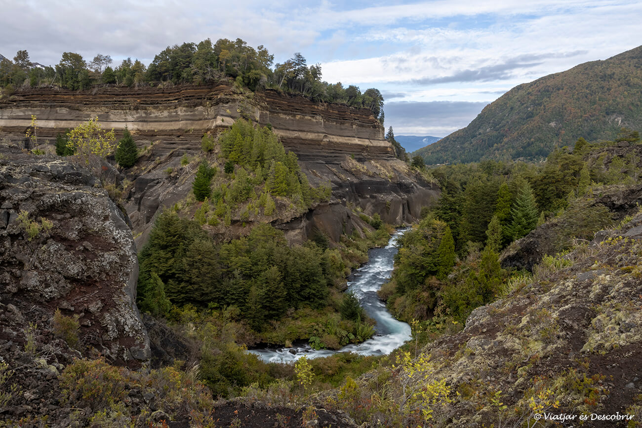 canyadón truful truful amb els colors de la tardor