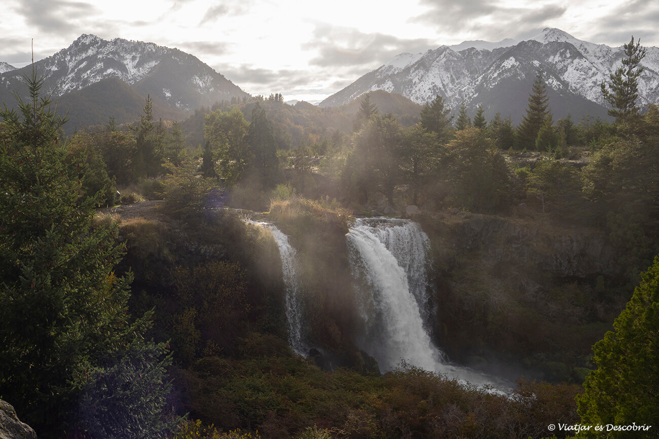 cascada Truful Truful a l'entrada del Parc Nacional Conguillío