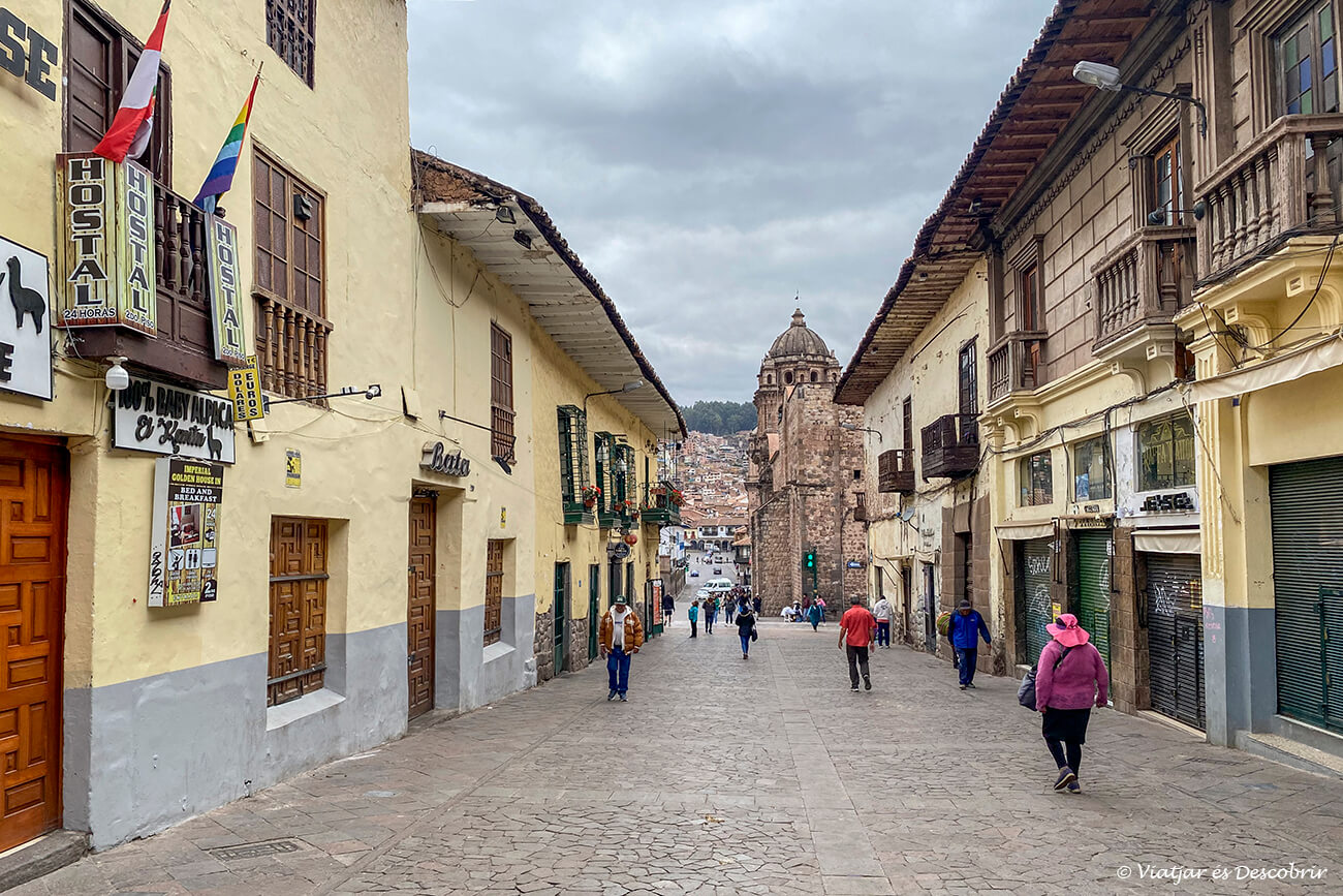 carrers del centre històric de Cusco en 1 dia