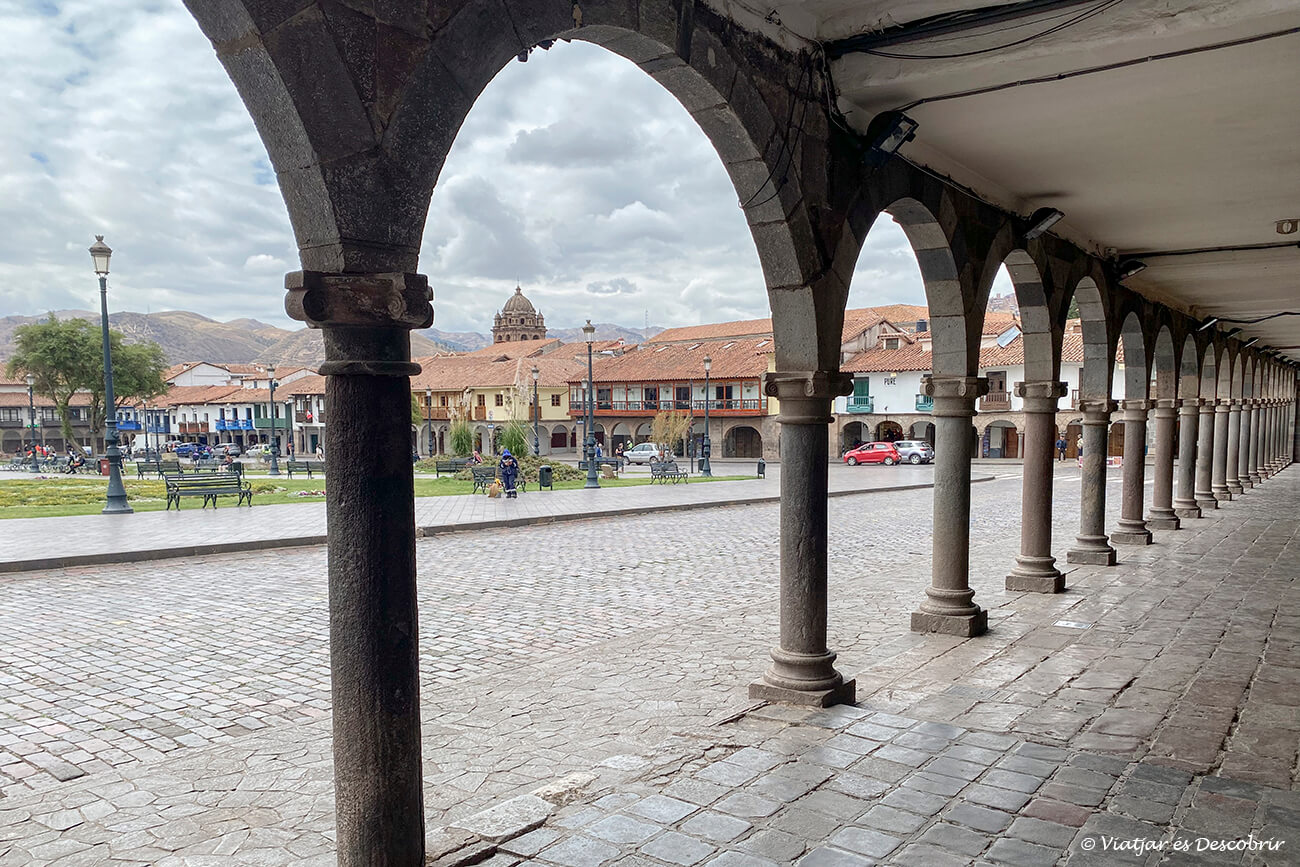 la plaza de armas és un bon lloc on començar la ruta a Cusco en 1 dia