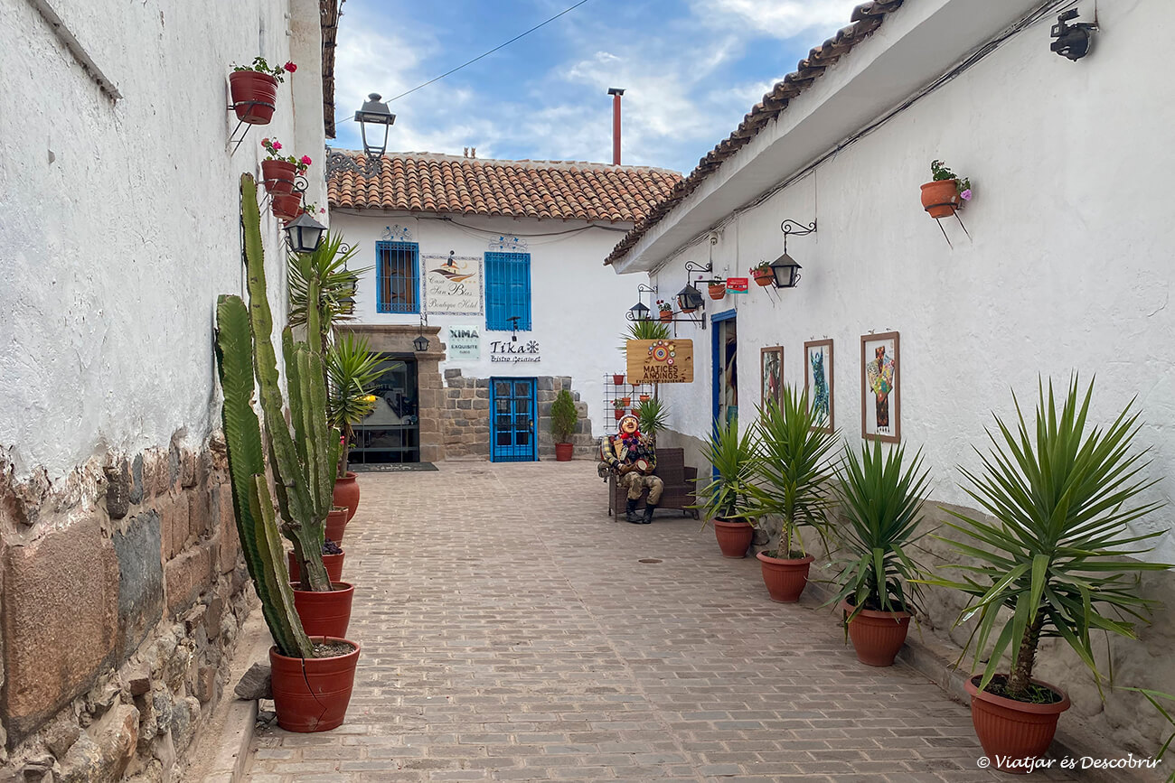 cases blanques del barri de San Blas un imprescindible de Cusco en 1 dia