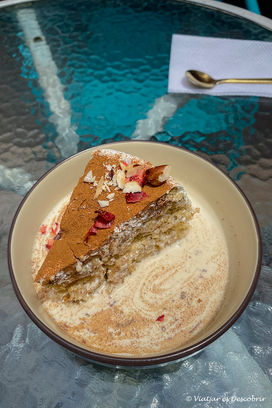 pastís de Tarta Tres Leches a Cusco i vegà