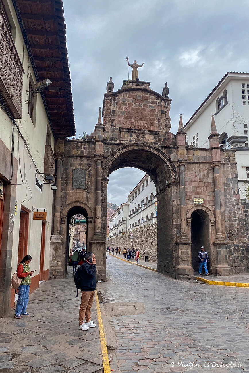 Arco de Santa Clara en un recorregut a Cusco en 1 dia
