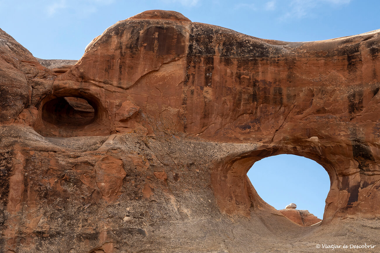 en visitar l'arches national park es pot apreciar una gran veritat de paisatges
