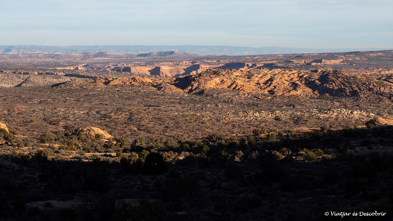 panoràmica del Garden Eden de camí al Windows Trail