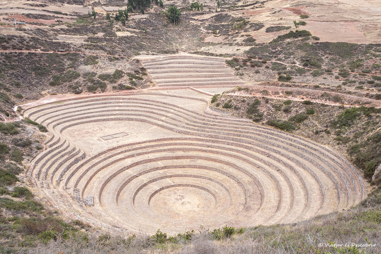 terrasses d'agricultura circulars a Moray
