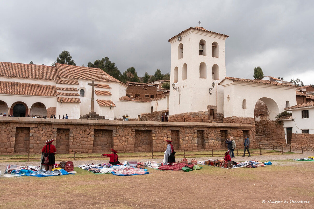 visita a Chinchero durant un tour per la Vall Sagrada dels inques