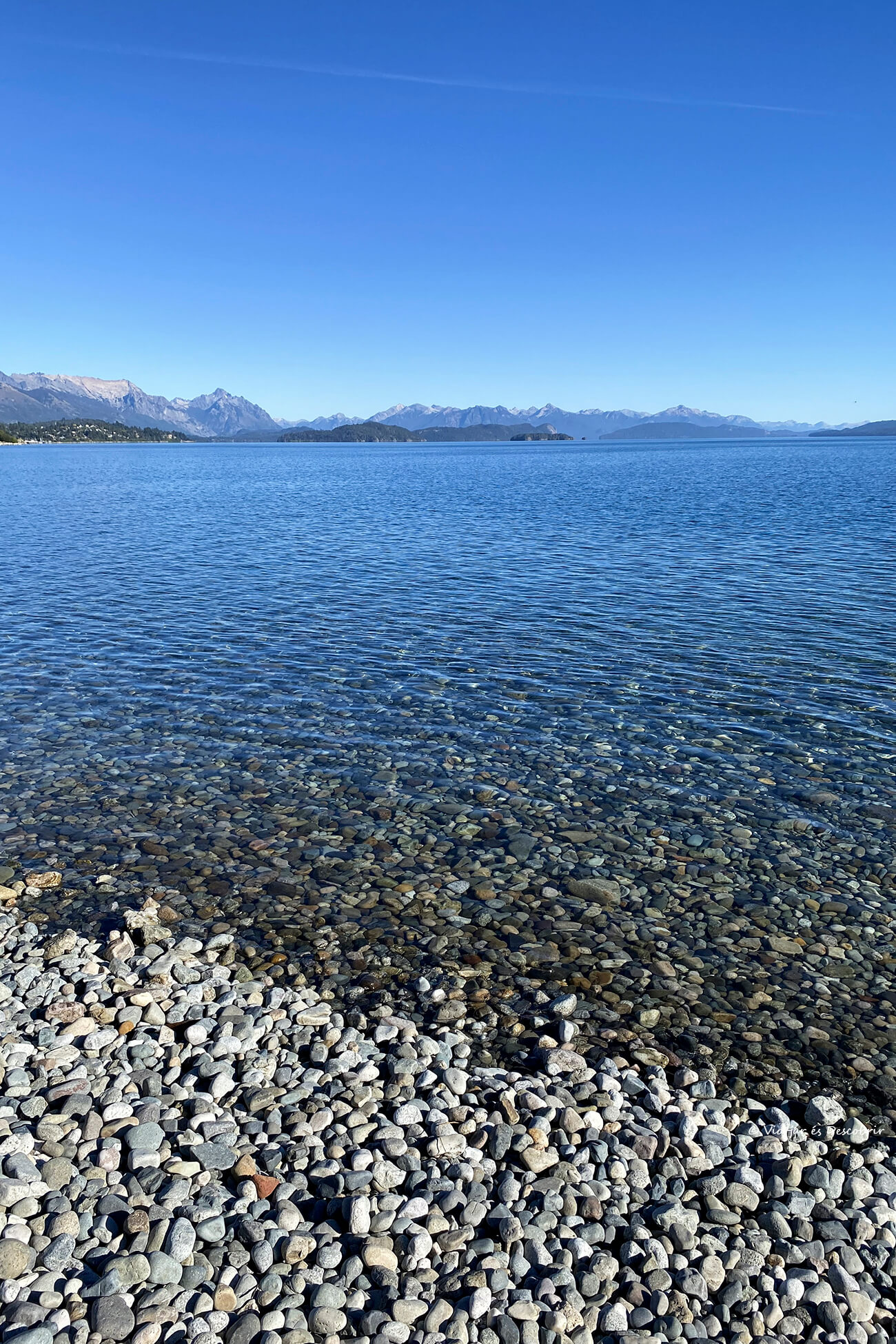 platja del llac Nahuel Huapi on està permés el bany a Bariloche