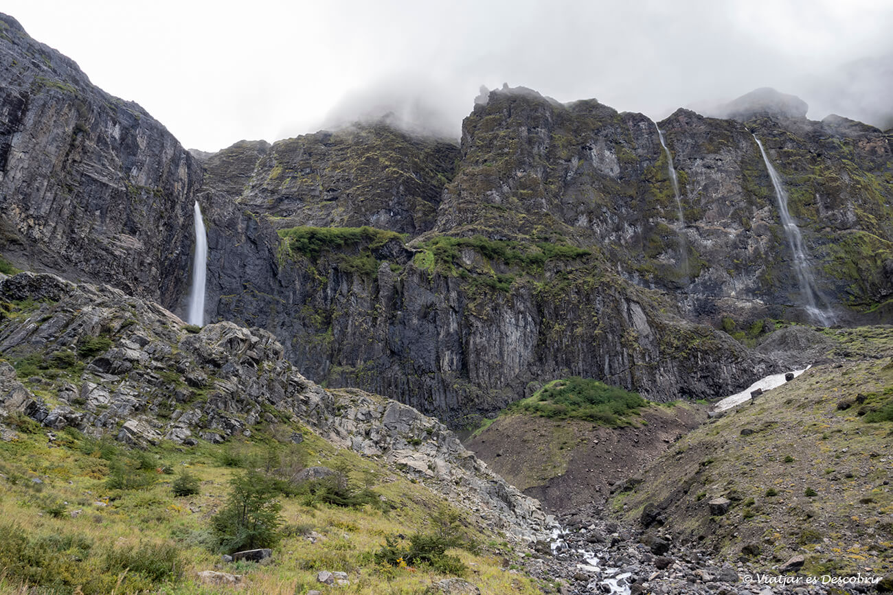 cascades per on caminar a prop de Bariloche