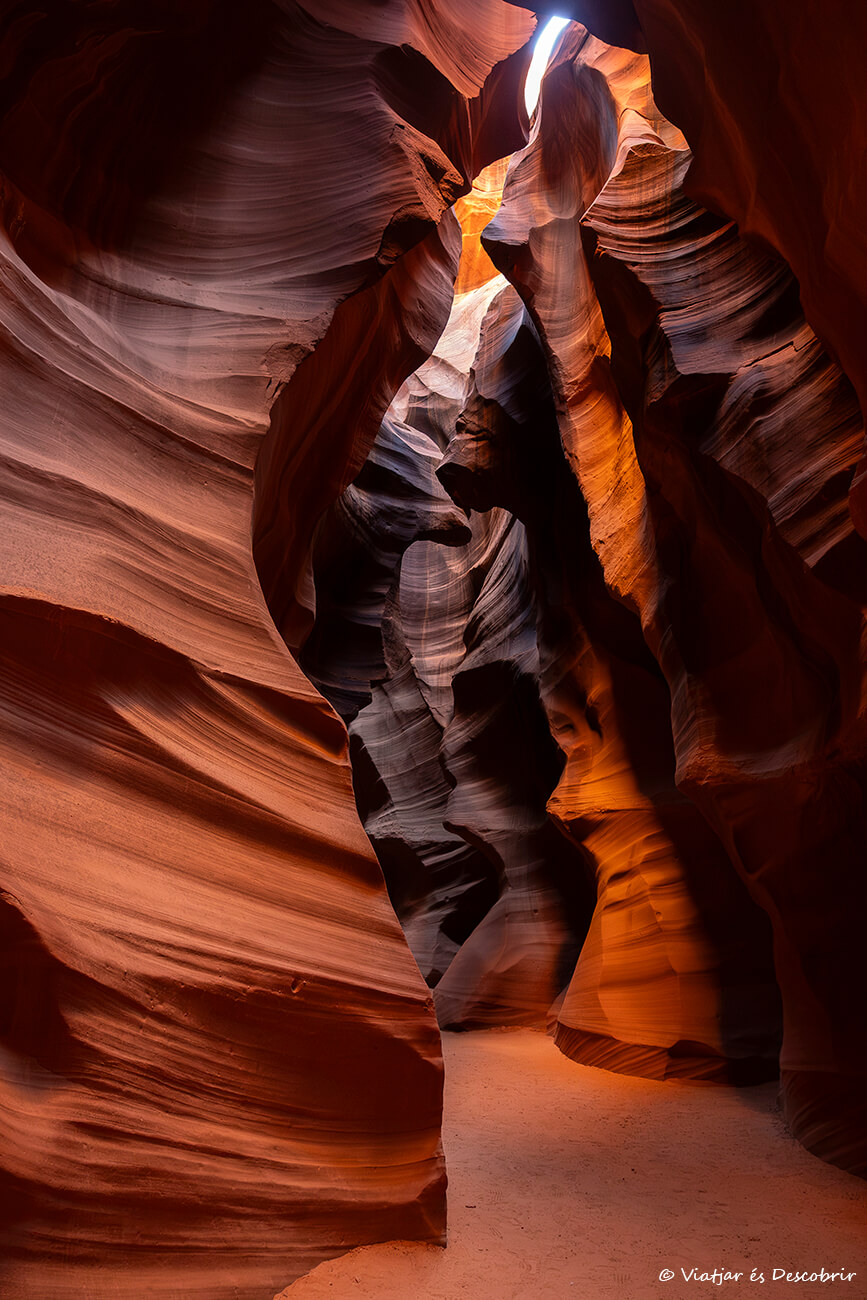 en visitar l'Antelope Canyon hi ha poc temps per fotografiar i fer fotos dels paisatges més icònics