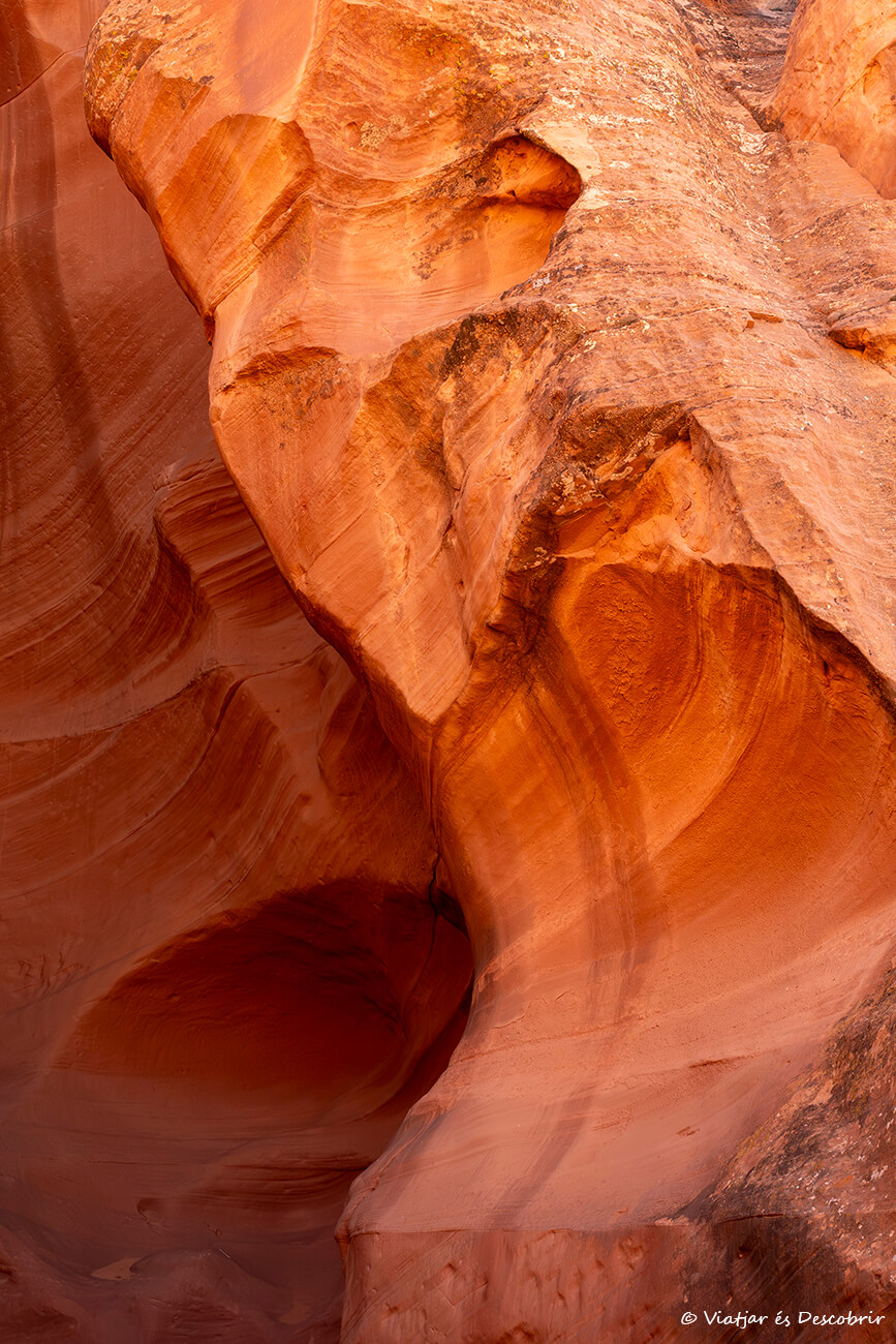 parets argiloses de l'Antelope Canyon